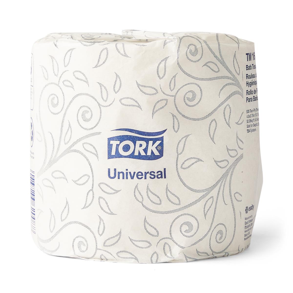 Tork Advanced Mini Jumbo Bath Tissue Roll, 2-Ply