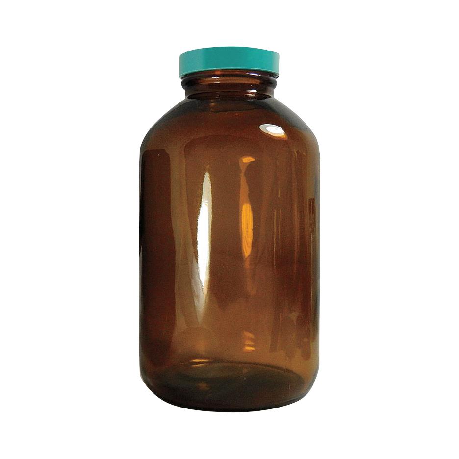 8.5 oz Amber Glass Packer Bottles (Phenolic Cap)