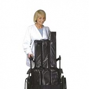 Therafin EZ Clip Wheelchair Back : posture and lumbar support cushion