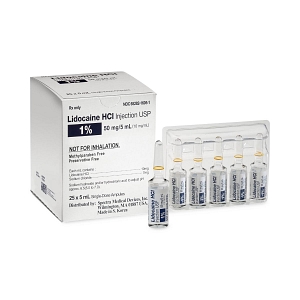 Anesthetic Lidocaine HCl Injection Ampule | Medline Industries, Inc.