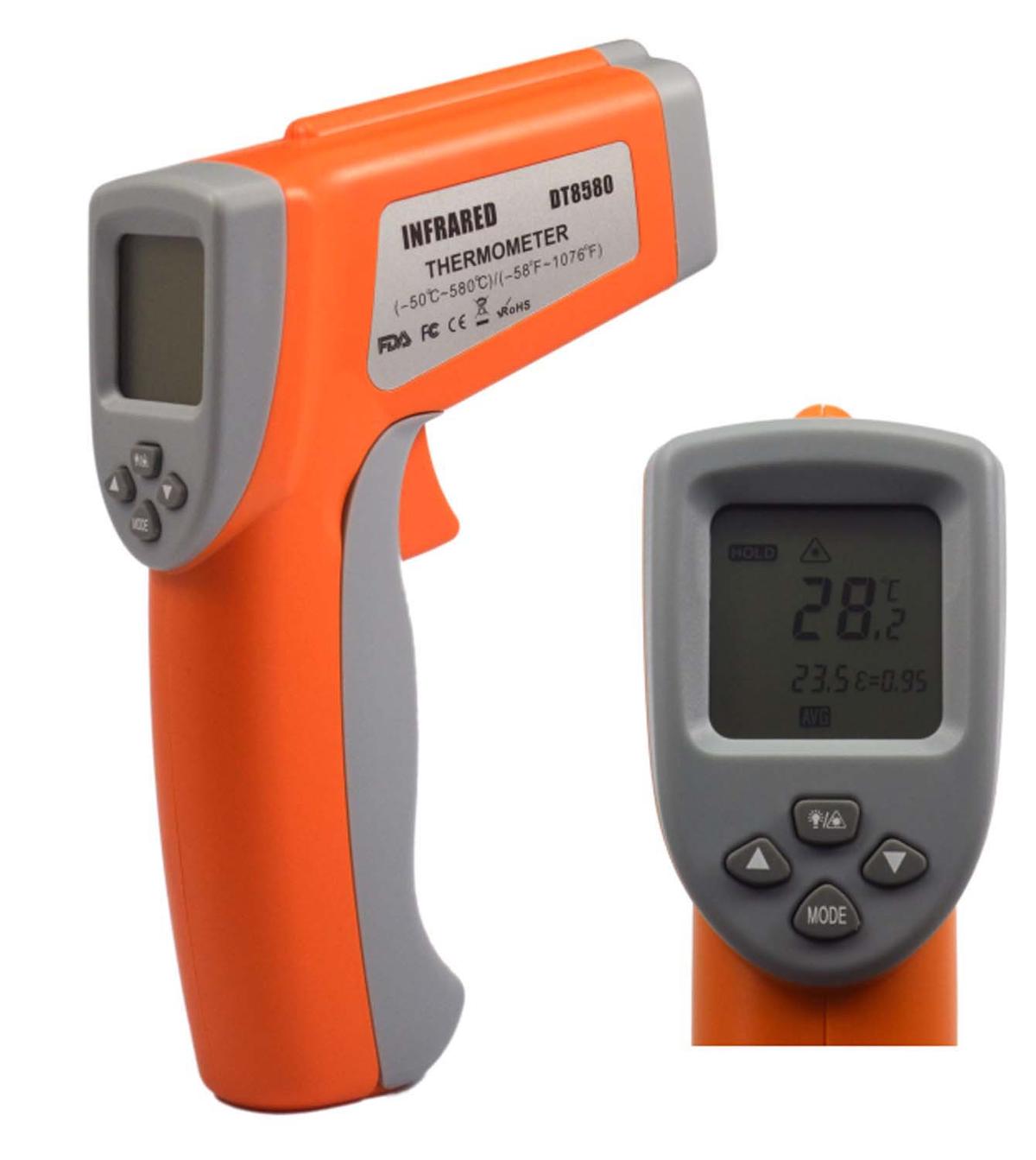 64°C to 1800°C Dual Laser Infrared Thermocouple Thermometer
