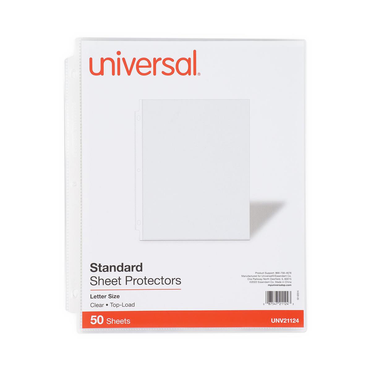 Top-Load Poly Sheet Protectors | Medline