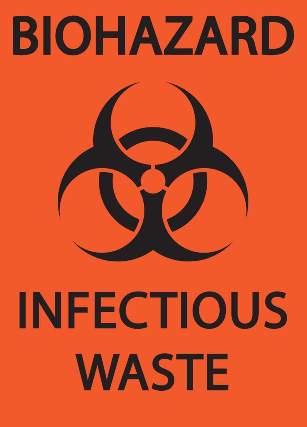 Biohazard Infectious Waste Signs | Medline Industries, Inc.